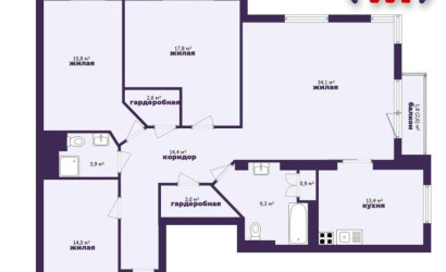 Купить 4-комнатную квартиру, Минск, Филимонова ул., 35 (Первомайский район). Фото 29