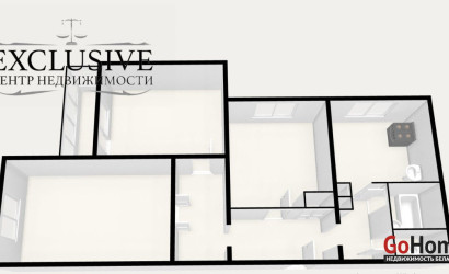 Купить 3-комнатную квартиру, Дружный, Чепика ул., 2. Фото 17