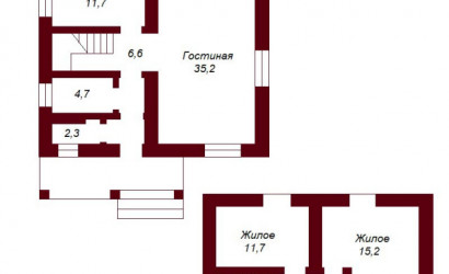 Купить коттедж, Велюнь, Велюньская, 15 соток. Фото 9