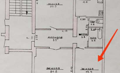 Купить 3-комнатную квартиру, Лида, Южный городок ул., 2. Фото 5