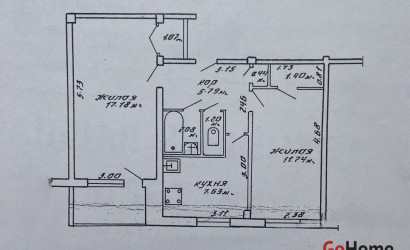 Купить 2-комнатную квартиру, Минск, Притыцкого ул., 32 (Фрунзенский район). Фото 17