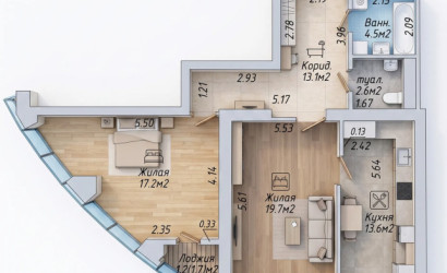 Купить 2-комнатную квартиру, Минск, Скрыганова, 4А(Фрунзенский район). Фото 19