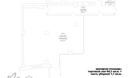 Аренда торгового помещения, Минск, Алибегова ул., 28,  65.2 кв.м.. Фото 7