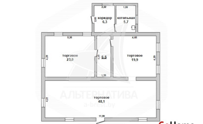 Продажа квартиры под офис, Кобрин, 109.5 кв.м.. Фото 11
