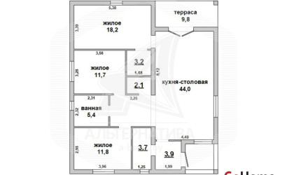 Купить дом, Брест, Мухавецкий с/с, 5 соток. Фото 14