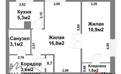 Купить 2-комнатную квартиру, Минск, Осипенко ул., 22 (Центральный район). Фото 15