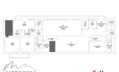 Аренда офиса, Минск, Грибоедова ул., 19, от 22.5 до 360.9 кв.м.. Фото 7