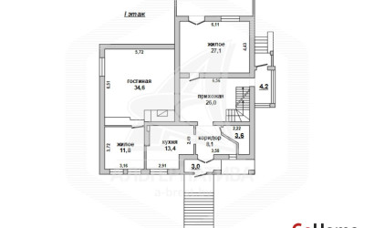 Купить дом, Тюхиничи, Мотыкальский с/с, 15.68 соток. Фото 1