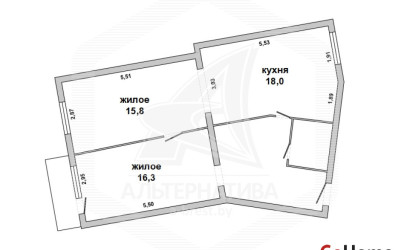 Купить 2-комнатную квартиру, Брест, Центр, ул. Гоголя. Фото 2