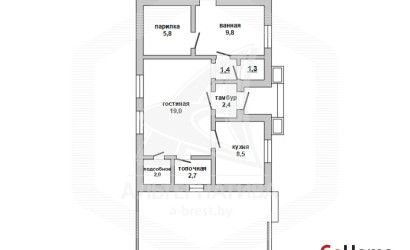 Купить дом, Степанки, Степанковский с/с, 25 соток. Фото 3