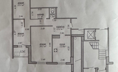 Купить 3-комнатную квартиру, Гродно, ул. Тавлая , д. 63. Фото 17