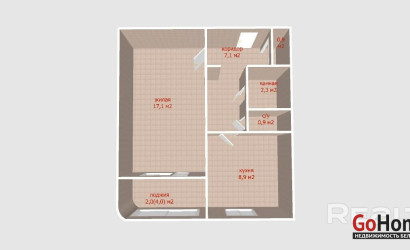 Купить 1-комнатную квартиру, Минск, Прушинских ул., 42 (Ленинский район). Фото 2