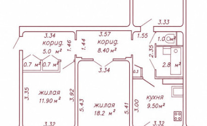 Купить комнату, Минск, Якубовского, 23 (Фрунзенский район). Фото 9