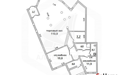 Аренда торгового помещения, Брест, Тришин,  175.3 кв.м.. Фото 6