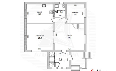 Купить дом, Брест, Ямно-вычулки, 10.18 соток. Фото 15