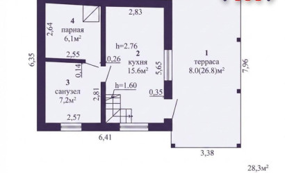 Купить дом, Шпаковщина, Полевая ул., 5.5 соток. Фото 25