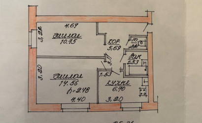 Купить 2-комнатную квартиру, Витебск, Центральная . Фото 2