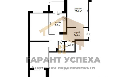 Купить комнату, Брест, ул. Рябиновая. Фото 12