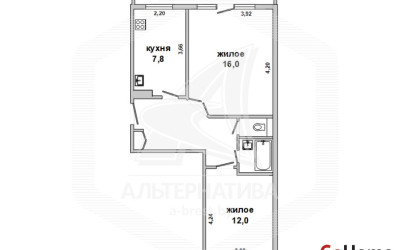 Купить 2-комнатную квартиру, Дивин, , . Фото 1
