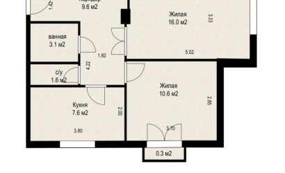 Купить 2-комнатную квартиру, Минск, Козлова пер., 8/А (Партизанский район). Фото 18