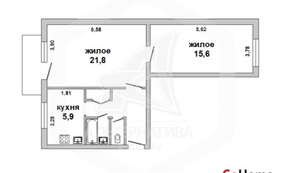 Купить 2-комнатную квартиру, Брест, Центр, пр-т Машерова. Фото 12