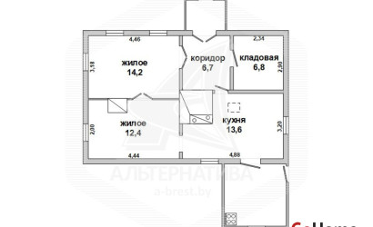 Купить дом в деревне, Ковалики, Огородникский с/с, 25 соток. Фото 17