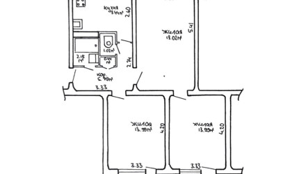 Купить 3-комнатную квартиру, Минск, Мавра ул., 36 (Фрунзенский район). Фото 5