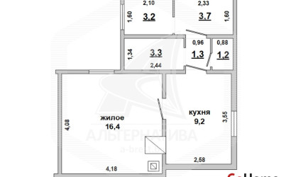 Купить 1-комнатную квартиру, Кобрин, , . Фото 1