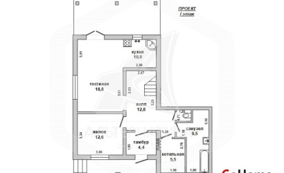 Купить дом, Жабинка, г. Жабинка, 6.01 соток. Фото 1