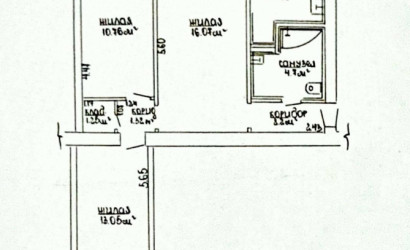 Купить 3-комнатную квартиру, Жлобин, Первомайская ул., 32. Фото 16