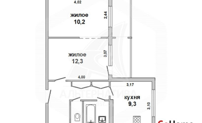 Купить 2-комнатную квартиру, Брест, Восток, ул. Орловская. Фото 12