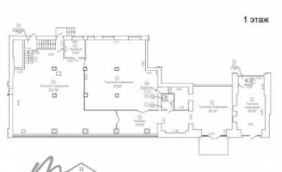 Продажа торгового помещения, Минск, ул. Червякова, д. 4,  312.2 кв.м.. Фото 3