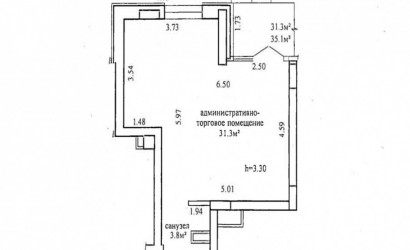 Аренда торгового помещения, Минск, Нововиленская ул., 61,  от 33.2 до 77.3 кв.м.. Фото 5
