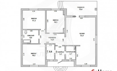 Купить дом, Полятичи, Батчинский с/с, 16 соток. Фото 1