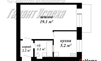 Купить 1-комнатную квартиру, Брест, бульвар Космонавтов, д. . Фото 8