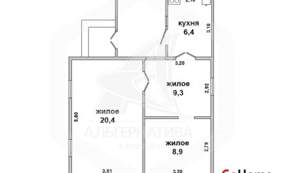 Купить дом, Брест, Речица, 15 соток. Фото 10