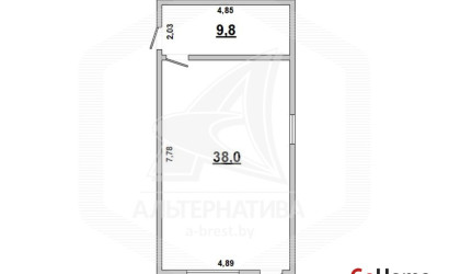 Продажа торгового помещения, Брест, Вулька,  47 кв.м.. Фото 3