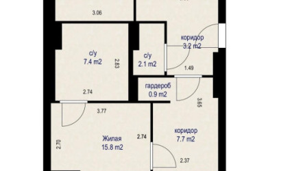 Купить 3-комнатную квартиру, Минск, Велозаводская ул., 7(Ленинский район). Фото 26