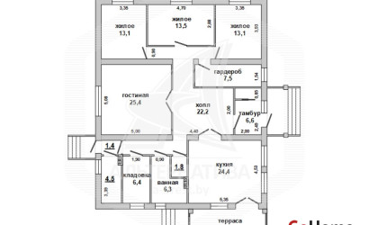 Купить дом, Збироги, Чернинский с/с, 18.58 соток. Фото 31