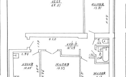 Купить 3-комнатную квартиру, Витебск, Ленинградская, 160. Фото 16