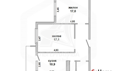 Купить 2-комнатную квартиру, Брест, Граевка, ул. Олега Кошевого. Фото 1