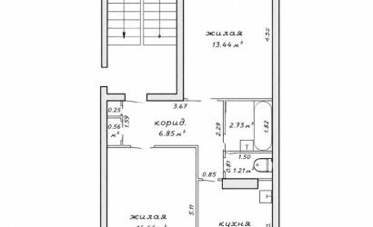 Купить 2-комнатную квартиру, Барановичи, Наконечникова, 7. Фото 11