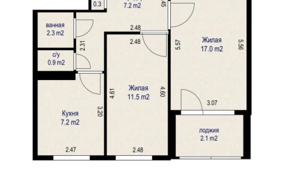Купить 2-комнатную квартиру, Минск, Украинки ул., 8/1 (Центральный район). Фото 32