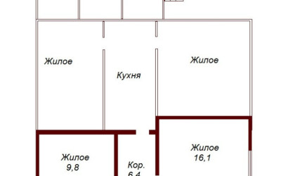 Купить комнату, Брест, ул. Пионерская, д. . Фото 6
