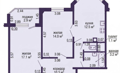 Купить 2-комнатную квартиру, Прилуки, Мира ул., 29/1. Фото 27