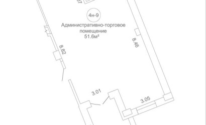 Аренда торгового помещения, Минск, Жуковского ул., 2, 56.6 кв.м.. Фото 11