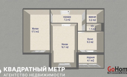 Купить 2-комнатную квартиру, Минск, Лосика ул., 29(Московский район). Фото 25