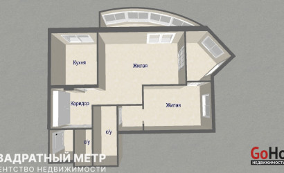 Купить 2-комнатную квартиру, Минск, ул. Кропоткина, д. 57 (Центральный район). Фото 20