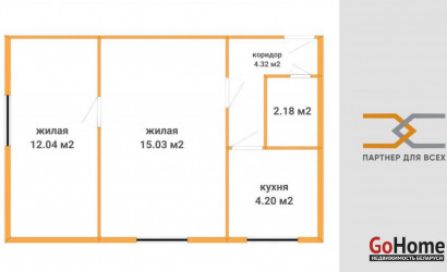 Купить 2-комнатную квартиру, Минск, Смирнова ул., 39 (Московский район). Фото 15
