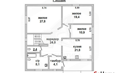 Купить дом, Фруктовый, Батчинский с/с, 13.92 соток. Фото 28